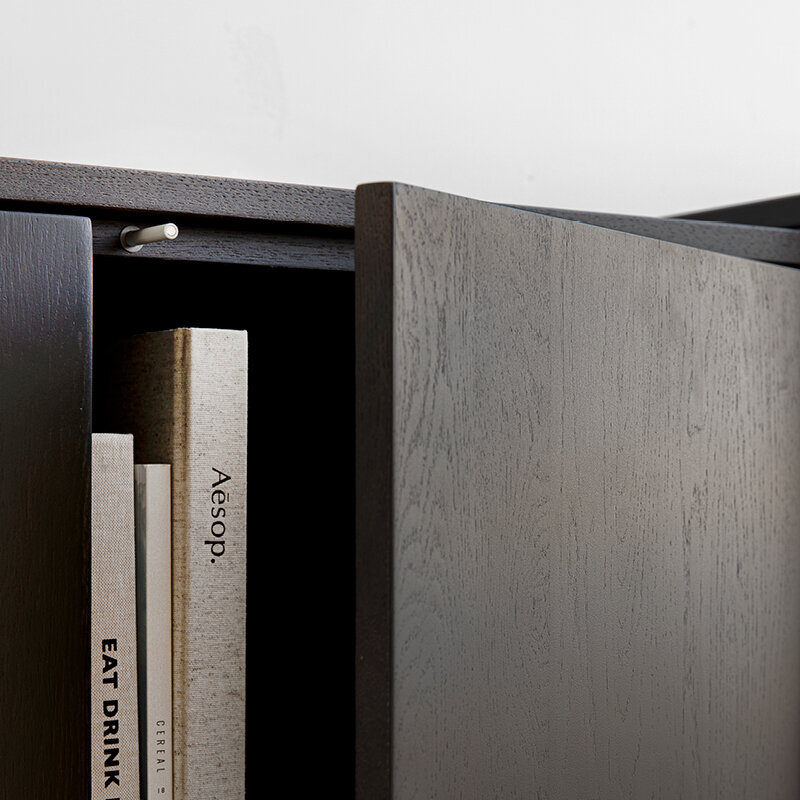 Design cabinet | Modular Cabinet MC-3L Oak hardwax oil natural light 3041 | Studio HENK| 