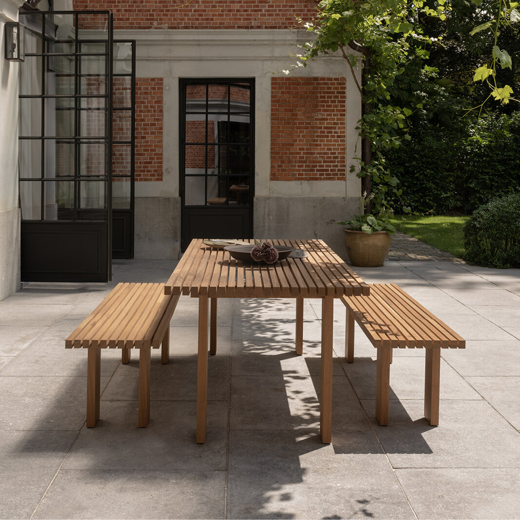 Design Dining Bench | Elements Outdoor Bench Accoya | Accoya | Studio HENK| 