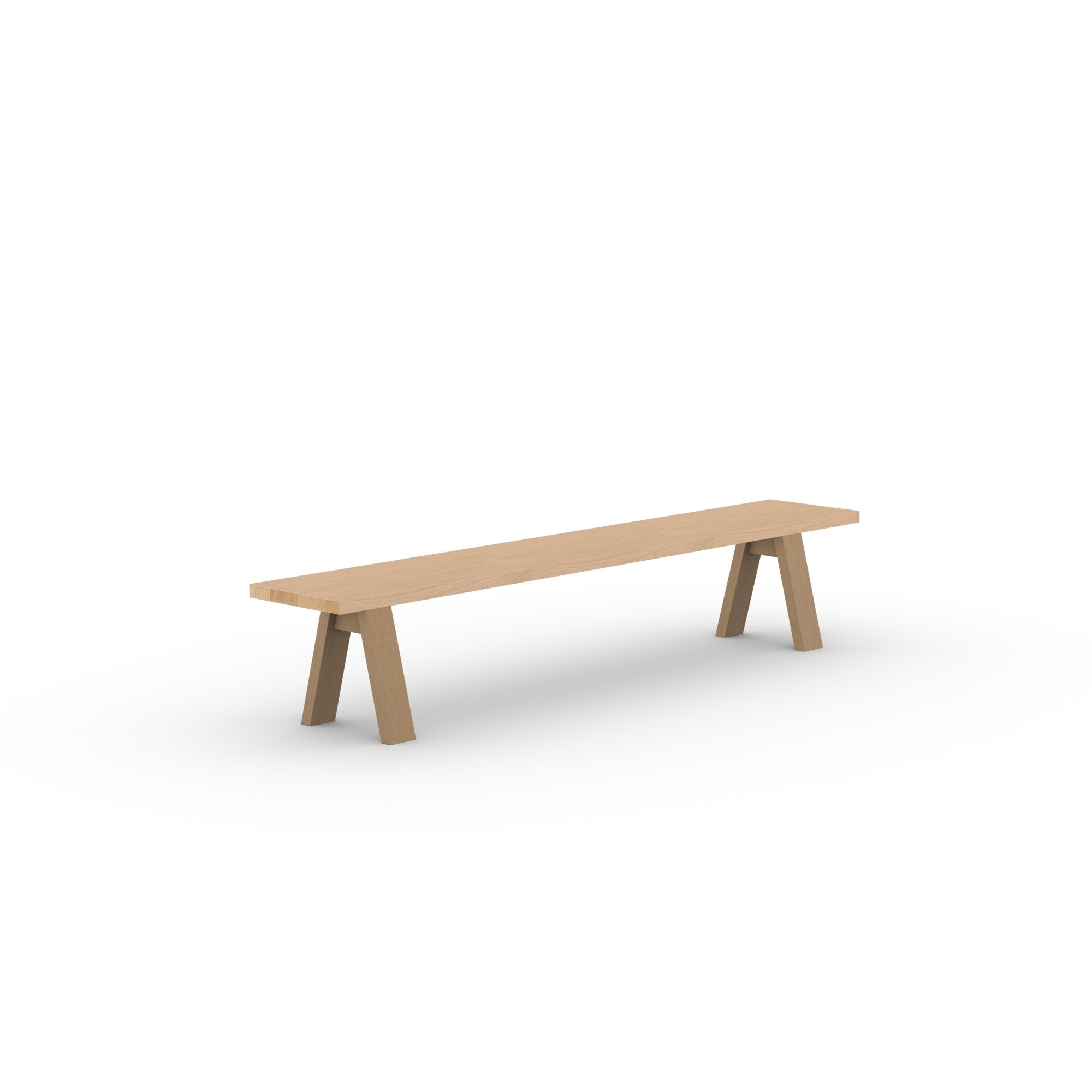 Design Dining Bench | Legno Bench Oak hardwax oil natural light 3041 | Oak hardwax oil natural light 3041 | Studio HENK| 
